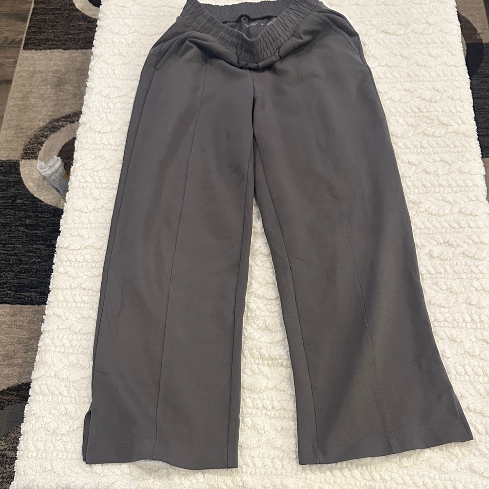 Old Navy Active High-Rise Wide Leg Pants | Women’s M | Gray Athleisure